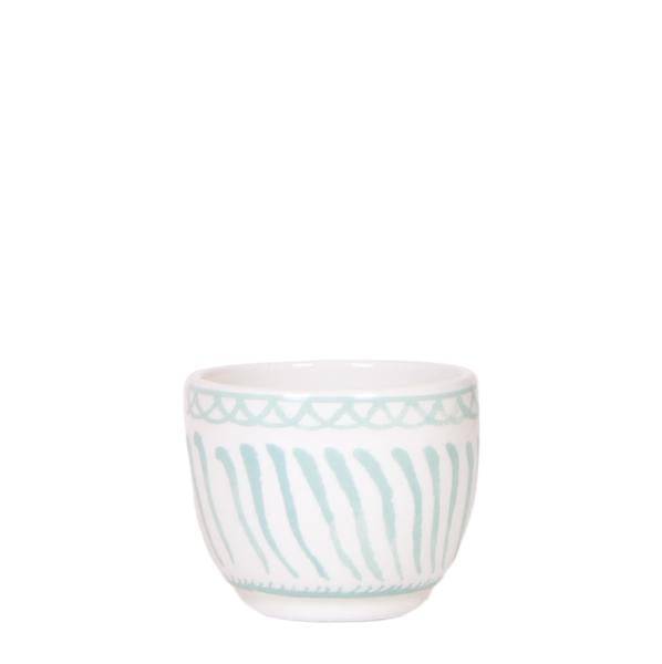 Topf Granada – Türkis – Ø6cm – Blumentopf aus glasierter Keramik im mediterranen Stil – Pflanzgefäß für Zimmerpflanzen, Sukkulenten & Kräuter – Plant