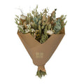 Getrocknete Blumen – Klassischer Blumenstrauß – Natürlich – ↕60cm – Dekoratives Trockenblumenarrangement in Rosa Gelb Weiß – Plant