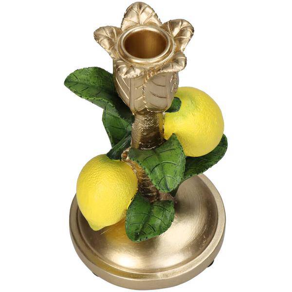 Kerzenständer Deko Gelb – dekorativer Kerzenhalter, Tischdeko & Wohnaccessoire für Zuhause – Plant