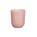 Vibes Orchideen Topf Rosa – D13xH15 – Blumentopf mit Rillenstruktur – Pflanztopf mit Wasserablauf – Plant