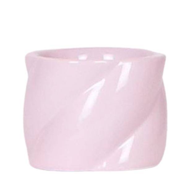 Dekotopf Candy – Rosa – Ø9cm – Keramik Blumentopf in glänzender Optik – Runde Form – Für Orchideen, Sukkulenten & Zimmerpflanzen – Plant