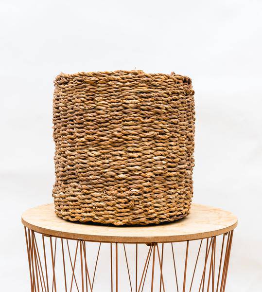 Korb Ido – 26cmx33cm – Moderner Aufbewahrungskorb – Vielseitig & Robust – Für Pflanzen, Haushalt & Dekoration – Naturmaterialien – Plant
