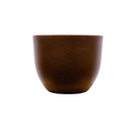 Pflanztopf Eggy – Bronze – D65cm x H51cm – Blumentopf in Ei – Form – Mit Wasserablauf – Für Innen – & Außenbereiche – Dekotopf für große Zimmer – Plant