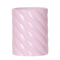 Candy Dekotopf – Hoch – Rosa – Ø9cm – Keramik Übertopf – Runde Form – Farbenfrohes Design – Für Zimmerpflanzen & Orchideen – Plant