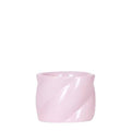 Candy Dekotopf Rosa – Ø6cm – Runder Keramik Blumentopf – Mini Blumentopf für Orchideen & kleine Zimmerpflanzen – Dekoration für Zimmer & Büro – Plant