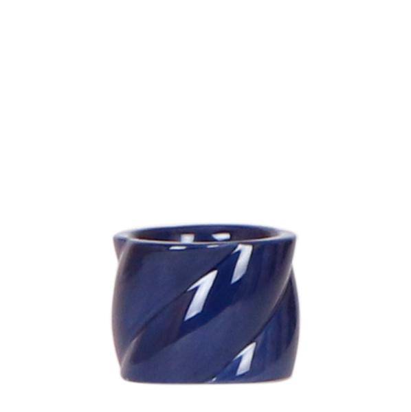 Dekotopf Candy – Blau – Ø6cm – Farbiger Keramik Blumentopf in glänzender Optik – Runde Form – Für Mini-Pflanzen & Orchideen – Plant
