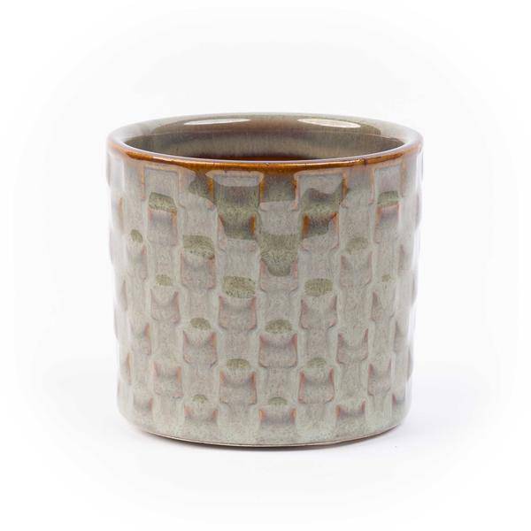 Topfset Madrid – 6 – teilig – Keramiktöpfe Ø7,2cm x H6,3cm – Mini – Pflanztöpfe mit einzigartigen Mustern – Boho & Modern – Plant