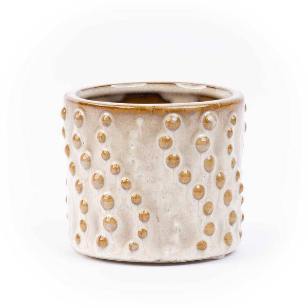 Topfset Madrid – 6 – teilig – Keramiktöpfe Ø7,2cm x H6,3cm – Mini – Pflanztöpfe mit einzigartigen Mustern – Boho & Modern – Plant